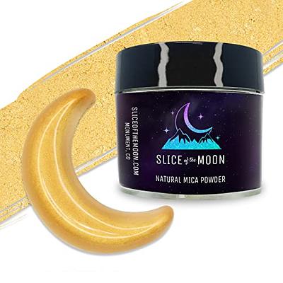 Slice of the Moon, Classic Gold Natural Mineral Mica Powder, 0.88oz (25g)