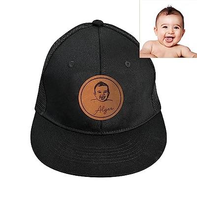 Personalized Photo Baseball Hat Caps: Custom Infant Trucker Hats Gift for Baby  Boys Girls Kids - Adjustable Snapback Cap(Small) - Yahoo Shopping