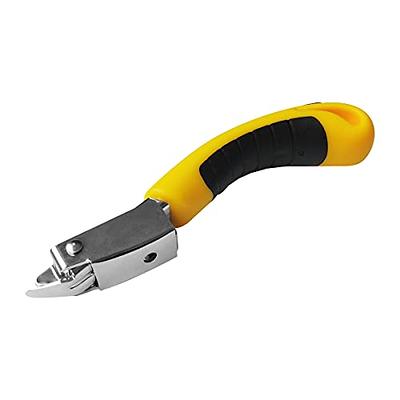 Staple Remover, Staple Puller Tool, Upholstery and Construction Heavy Duty  Staple Remover, Strength Staple Puller Removing All Kinds of  Staples(Yellow) - Yahoo Shopping
