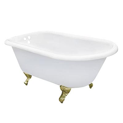 Kingston Brass Claw Foot Bathtub Caddy in Brushed Nickel