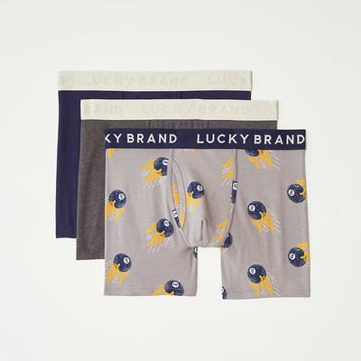 Lucky Brand Men's Underwear - Casual Stretch Boxer Briefs (3 Pack