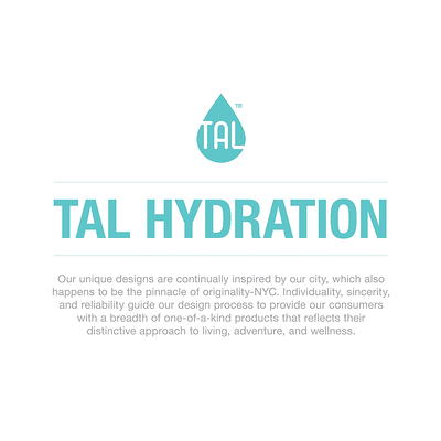 Tal Hydration Stainless Steel Ranger Water Bottle - Blue - 14 fl oz