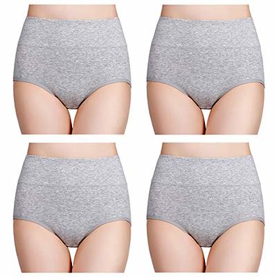 Wirarpa wirarpa Women's Cotton Underwear High Waist Briefs Ladies