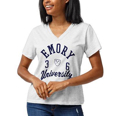 Women's New Era Navy Dallas Cowboys Lace-Up Notch Neck Long Sleeve T-Shirt