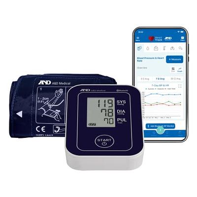 co2CREA Hard Case Replacement for OMRON Evolv Bluetooth Wireless Upper Arm  Blood Pressure Monitor BP7000 HEM-7600T-BK