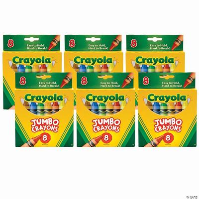 Crayola Jumbo Crayons, 8 Per Box, 6 Boxes - Yahoo Shopping