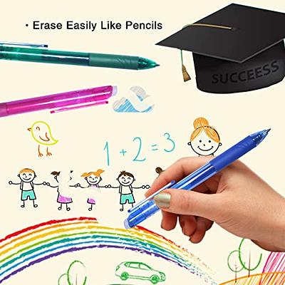 Erasable Gel Pens, 15 Colors Lineon Retractable Erasable Pens Clicker, Fine  Point, Make Mistakes Disappear, Assorted Color Inks for Drawing Writing  Planner. 