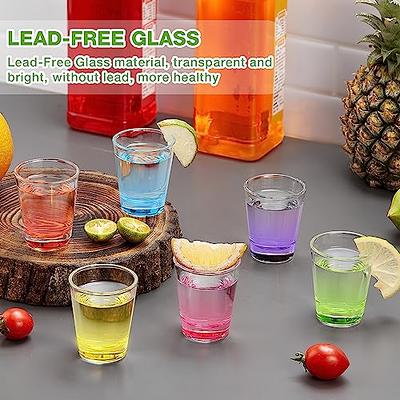  Finew 8PCS Drinking Glasses with Bamboo Lids and Straws, Glass  Cups Set, 16oz Beer Can Shaped Glasses, Iced Coffee Cups, Cute Tumbler Cup,  for Whiskey, Wine Cocktail Boba Tea Gift 