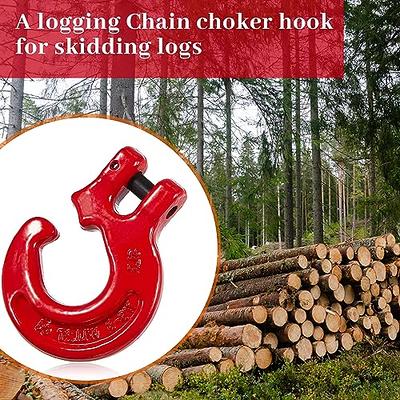 VEVOR 20 ft. x 5/16 in. Tow Chain G70 Logging Chain 4700 lbs. Load with  Safety Grab Hook Zinc Plated for Binder Truck Trailer GL8MM6.3MLZZSGGXGV0 -  The Home Depot