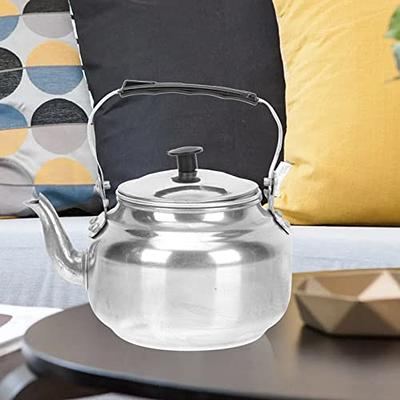 DclobTop Stove Top Whistling Tea Kettle 2.5 Quart Classic Teapot Mirror  Polished Culinary Grade Stainless Steel Teapot for Stovetop