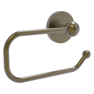 Allied Brass Prestige Skyline Antique Brass Wall Mount Single Post Toilet  Paper Holder