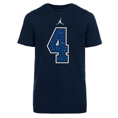 Women's Fanatics Branded Dak Prescott Navy Dallas Cowboys Player Icon Name  & Number V-Neck Pullover Hoodie