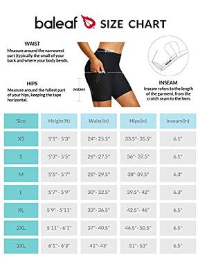 BALEAF Padded Bike Shorts Women 6'' Lycra Cycling Shorts 4D Gel Padding  Biking Biker Bicycle Pockets UPF50+ Black S - Yahoo Shopping