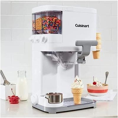 Genuine Icee Ice Cream Machine - Soft Serve Maker With 4 Cups