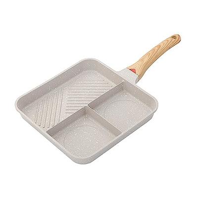 Breakfast Pan Grill Pan 11 Inch Nonstick 3 Section Divided