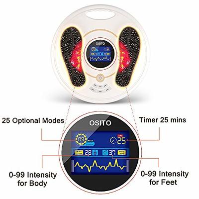 OSITO TENS Unit Muscle Stimulator EMS Massage Machine (FSA HSA