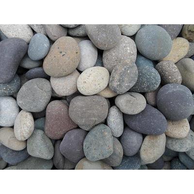 0.5 cu. ft. Alpine White 0.25 in. to 1.25 in. Pebbles 30 lbs. Bag