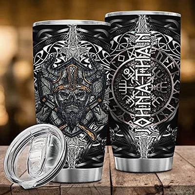Personalized Viking Tumbler, Custom Name Tumbler, Stainless Steel Insulated Tumblers  Coffee Travel Mug With Lid 20oz, Birthday Christmas Gifts for Men - Yahoo  Shopping
