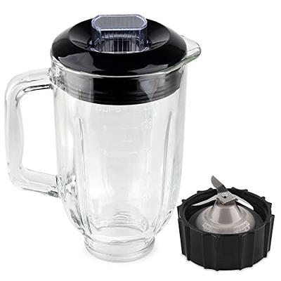 Oster Core 16-Speed Blender with Glass Jar, Black, 006878. Brushed Chrome ,  40 Ounce