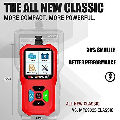 MOTOPOWER MP69033 OBD2 Scanner Universal Car Engine Fault Code Reader, —  MOTOPOWER DIRECT