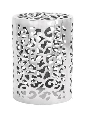  Deco 79 Aluminum Drip Accent Table with Melting