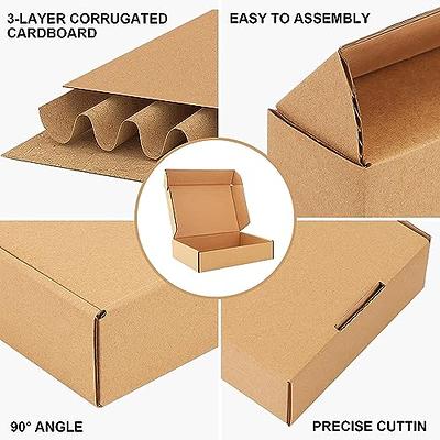 25) 8x6x4 Carboard Shipping Boxes Packing Corrugated Cartons