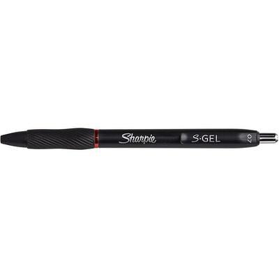 Sharpie S-Gel S-Gel Retractable Gel Pen, Fine 0.5 mm, Black Ink