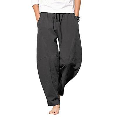 SEVEGO Men's 32/34/36 Inseam Tall Lightweight Cotton Joggers