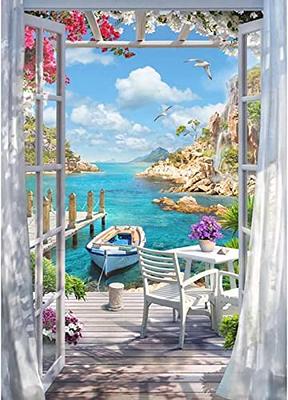 CHWGLFGG 5D Landscape Diamond Painting Kits for Adults Beginners,Seaside  Boat Diamond Art Kit,DIY Scenery Full Round Drill Gem Art Kits,Home Wall  Decor 12 x 16 Inch - Yahoo Shopping