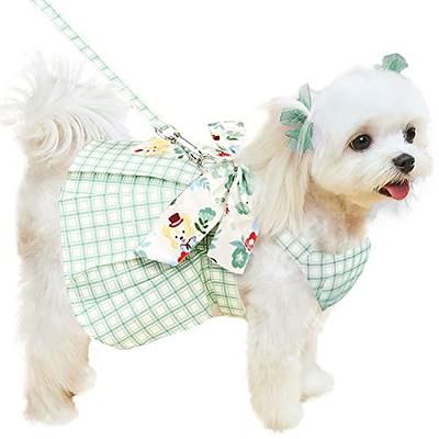 2 Pieces Chihuahua Dresses For Girl Dogs Female Dog Dress Cute Pet