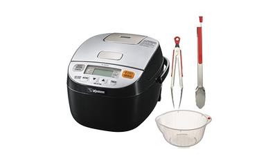 Zojirushi Micom Rice Cooker & Warmer, 3 Cup (Uncooked), Stainless