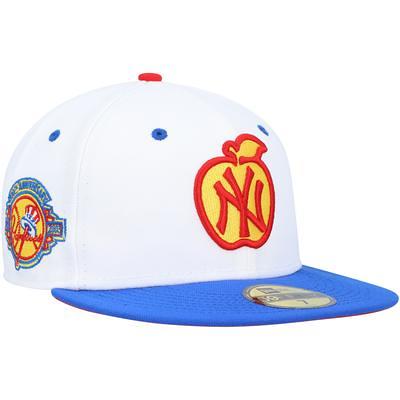 Men's New Era White/Royal Los Angeles Dodgers 50th Anniversary