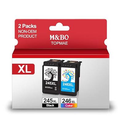 Compatible Canon PG 245X CL 246XL Ink FOR Pixma TS3120 TS3122 TS202 TS302  MG3020