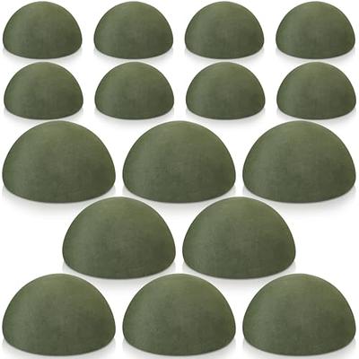 8 Pcs Half Ball Floral Dry Foam Green Floral Foam round Foam Block Dry Foam  Ball