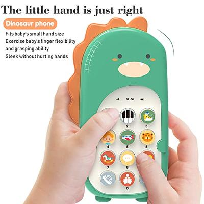 Baby Toys - Baby Remote Control Toy with Elephant Silicone Cover -  Educational Musical Baby Toddler Toys with Realistic Play, Lights, and  Sounds - Boy Birthday Gift for 1 2 Year Old 