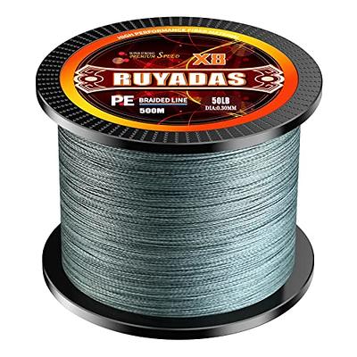 Casting Braided Fishing Line PE Super Spooling Lines with Smaller Diameter  -52lb 