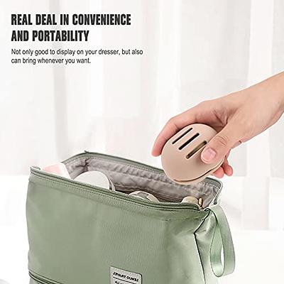 Makeup Brush Case Travel Makeup Brush Holder Portable Makeup Brush Bag  Professional Cosmetic Bag Artist Storage Bag Essentials Stand-up Foldable