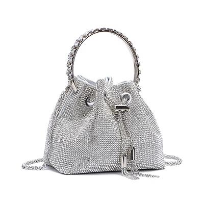 BBTT.ful Women's Evening Handbags Rhinestone Purse Sparkling Crossbody Bag Wedding Prom Party Club Purses