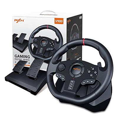 PXN V900 Steering Wheel Gaming - 270/900° Sim Xbox Racing Wheel