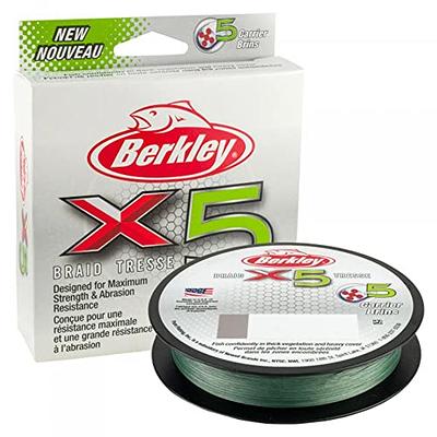 Berkley x9 Braid Superline, Low-Vis Green, 8lb test, 20 lbC