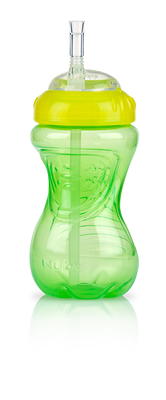 Nuby Easy-Grip Soft Straw Sippy Cup, 10 fl oz, 2 Count - Yahoo Shopping