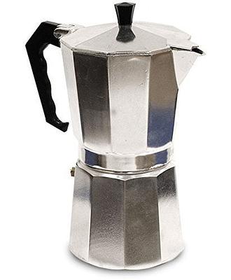 Bialetti - Moka Express: Iconic Stovetop Espresso Maker, Makes Real Italian  Coffee, Moka Pot 9 Cups (14 Oz - 420 Ml), Aluminium, Silver