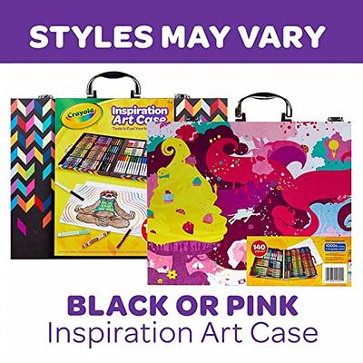 Crayola Inspiration Art Case Coloring Set - Pink (140ct), Art Set