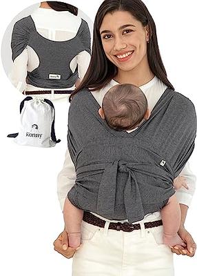 Baby Wrap Carrier Newborn Sling for Safe Easy Wearing and Carrying