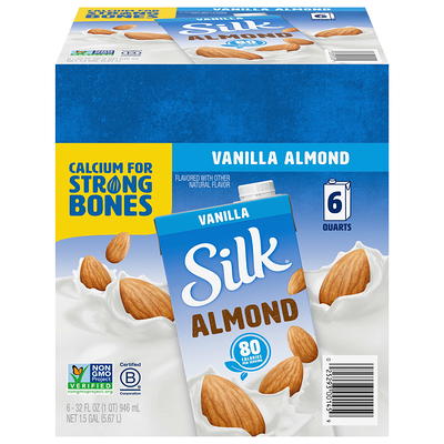 Silk Vanilla Almond Creamer, 32 fl oz - Food 4 Less