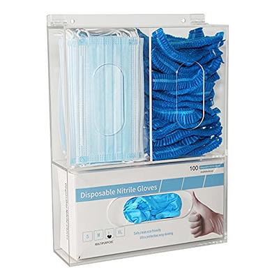 Aphbrada Large Trash Bag Dispenser Roll Holder, Wall Mount Acrylic