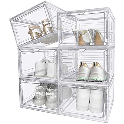  STAHMFOVER Shoe Organizers Storage Boxes for Closet 9