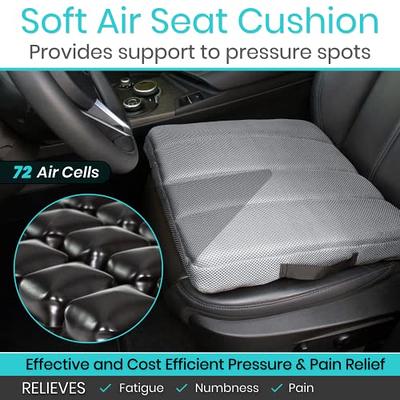  FOMI Premium All Gel Orthopedic Seat Cushion Pad for Car,  Office Chair, Wheelchair, or Home. Pressure Sore Relief. Ultimate Gel  Comfort, Prevents Sweaty Bottom, Durable, Portable : Health & Household
