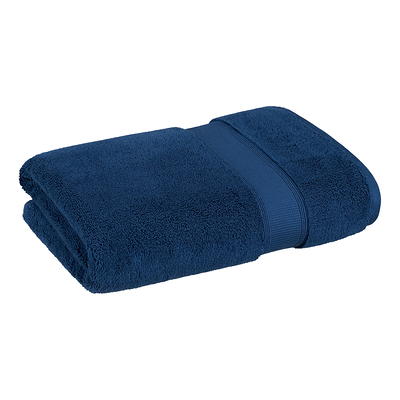 Mainstays 10 Piece Bath Towel Set with Upgraded Softness & Durability,  Office Blue 