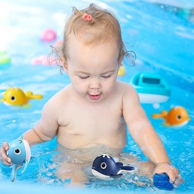 Bessentials Magnet Baby Bath Fishing Toys - Wind-up Swimming